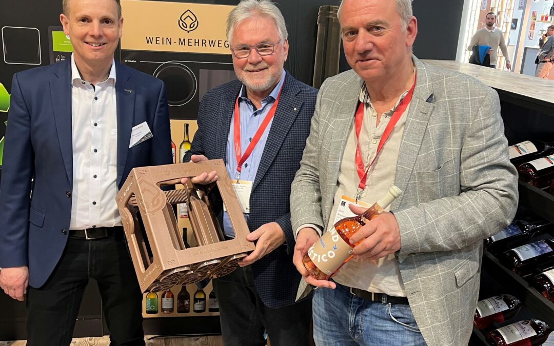 PRO WEIN 2024: 0,75-Liter-Mehrwegflasche für Wein mit iF Design Award 2024 ausgezeichnet